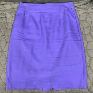 J.crew the penicil skirt purple size 0